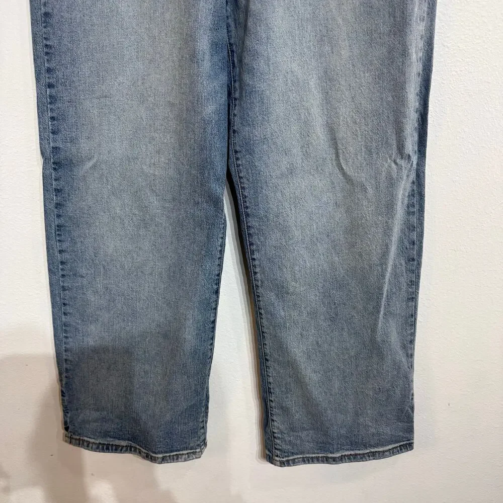 Wild Fable Light Wash High Rise Baggy Jeans Sz 10R